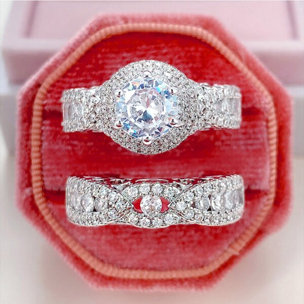 Women’s luxury couple ring