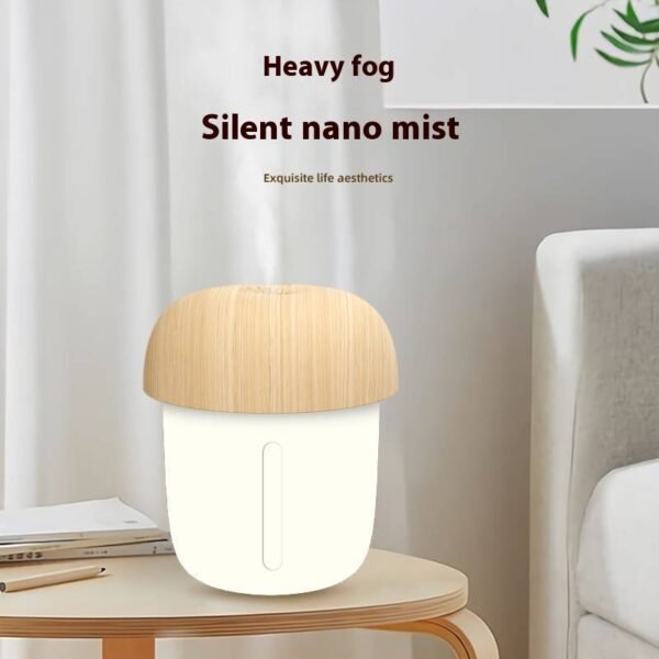 Mushroom Water Droplets Humidifier Mini Usb Vehicle-mounted Home Use Small Spray For Desktop Office - Image 5