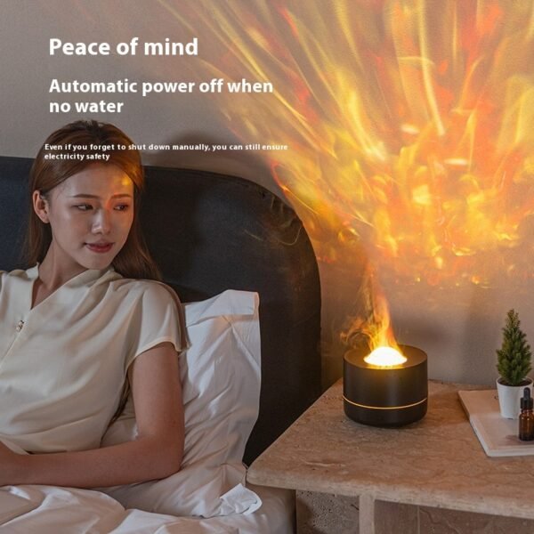 Starry Sky Projection Aroma Diffuser USB Plug-in Heavy Fog Humidifier - Image 6