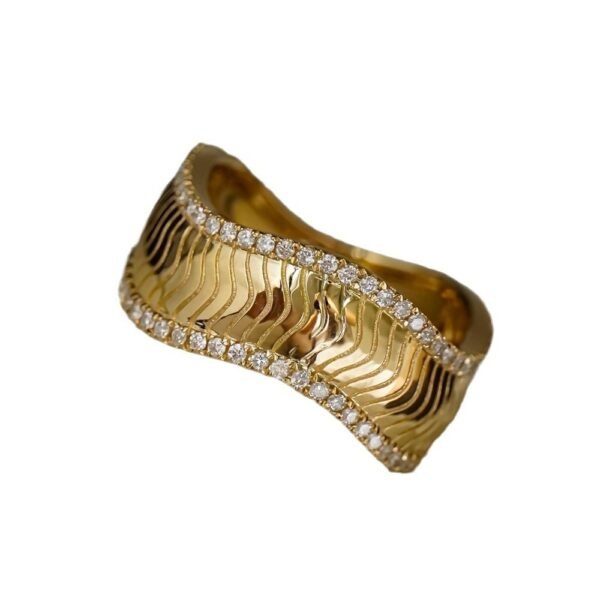 Sterling Silver Geometric Ring