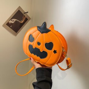 Halloween Pumpkin Messenger Bag