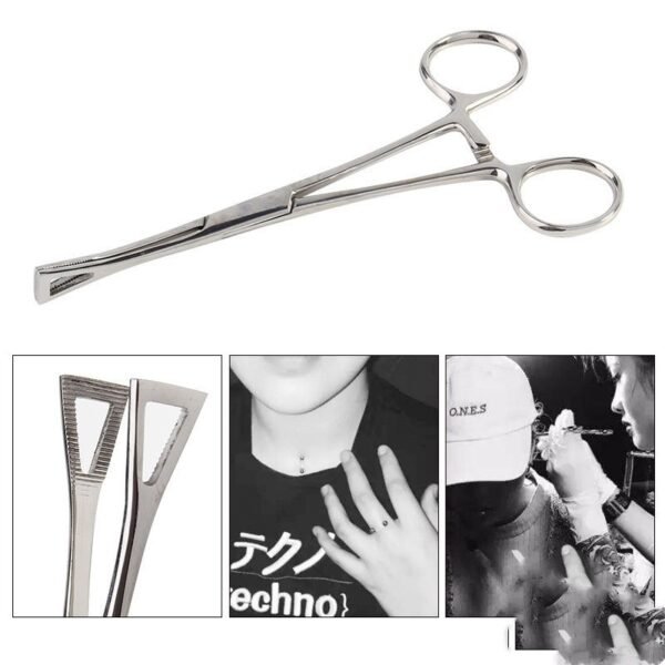 Piercing Forceps Set