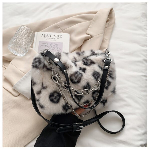 Plush Baguette Bag