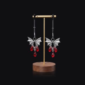 Diamond Bat Nipple Clamp Adjustable Clitoral Clip
