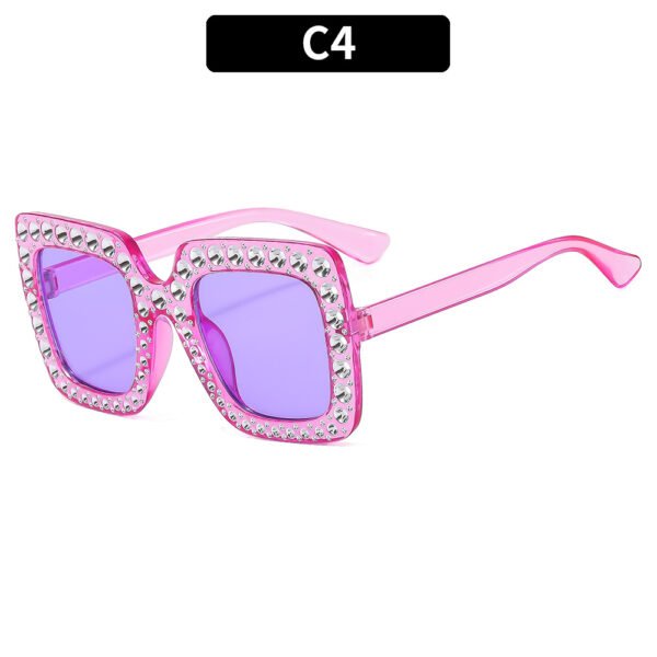 Plastic Box Sunglasses Fashion Personality Trend - Image 8