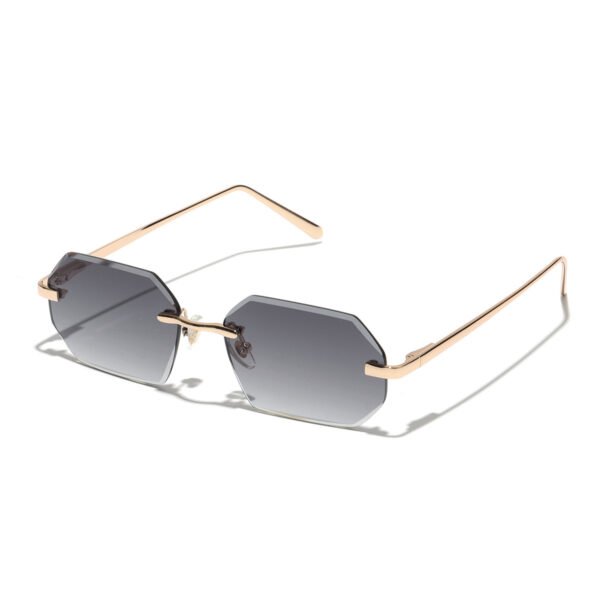 Small Square Cut Sunglasses - Image 8