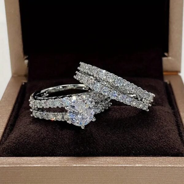 Jeweled Ring Set