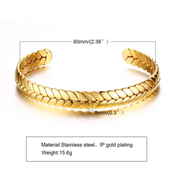 Steel Glossy Bracelet