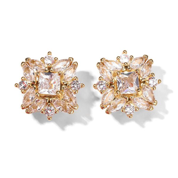 Zircon Women's Fashion High Class Elegant Special Interest Earrings - Image 6