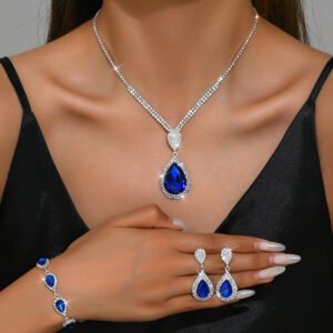 Water Drop Jewelry Set