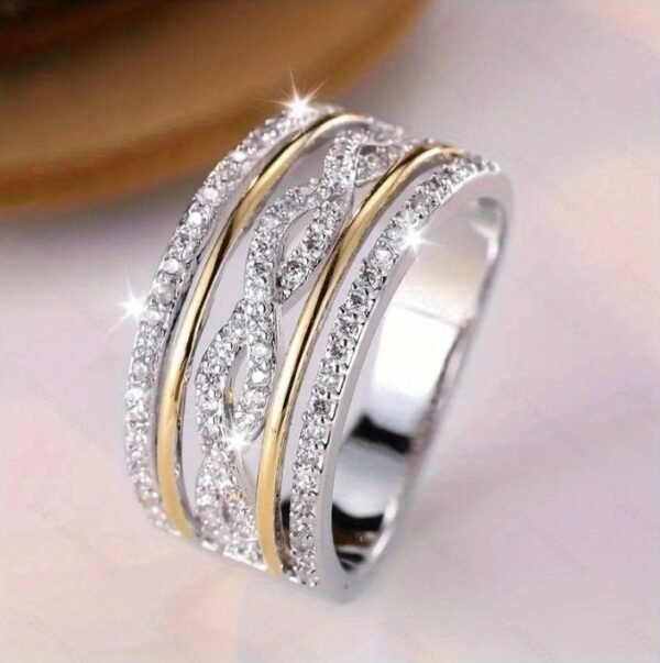Hollow Jeweled Ring