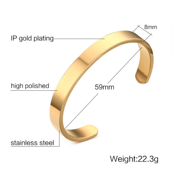 Steel Glossy Bracelet