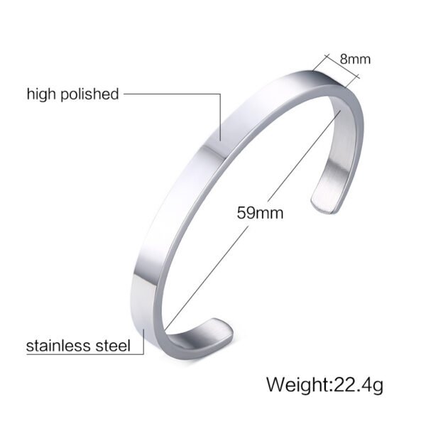 Steel Glossy Bracelet
