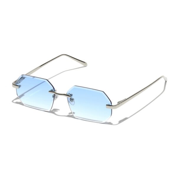 Small Square Cut Sunglasses - Image 9