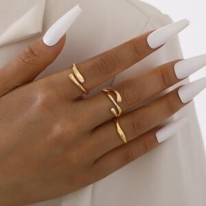 Water Drop Ring Set