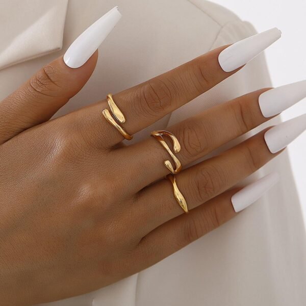 Water Drop Ring Set