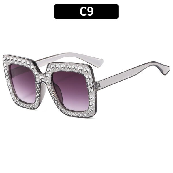 Plastic Box Sunglasses Fashion Personality Trend - Image 2