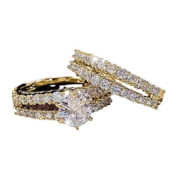 Jeweled Ring Set