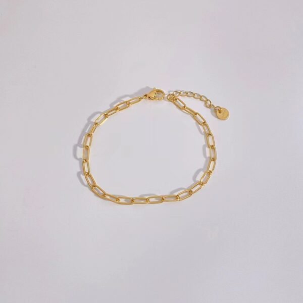 Stainless Steel 5-piece Set Simple Bracelet Does Not Fade - Image 5