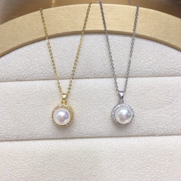Women's S925 Natural Freshwater Pearl Jewelry Set - Image 5