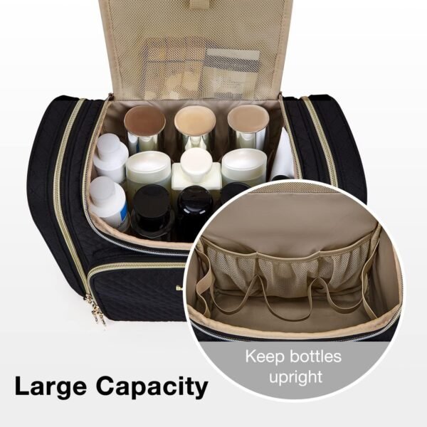 Women's Waterproof Large Capacity Plaid Travel Bag - Image 4