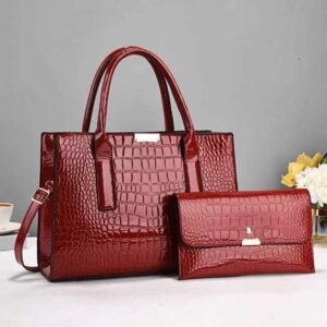 Stone Pattern Crossbody Bag