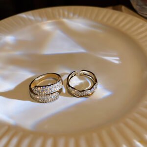 Diamond Open Ring
