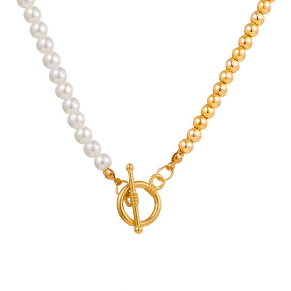 Necklace Double OT Chain Necklace Pendant Necklace - Image 5