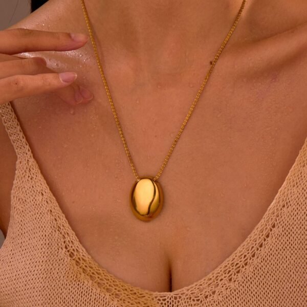 Geometric Long Necklace