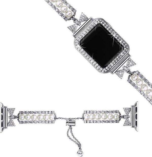 Smart Watch Pearl Bracelet Watch Band - Image 5