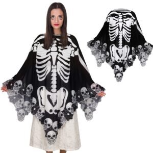 Halloween Skeleton Cape