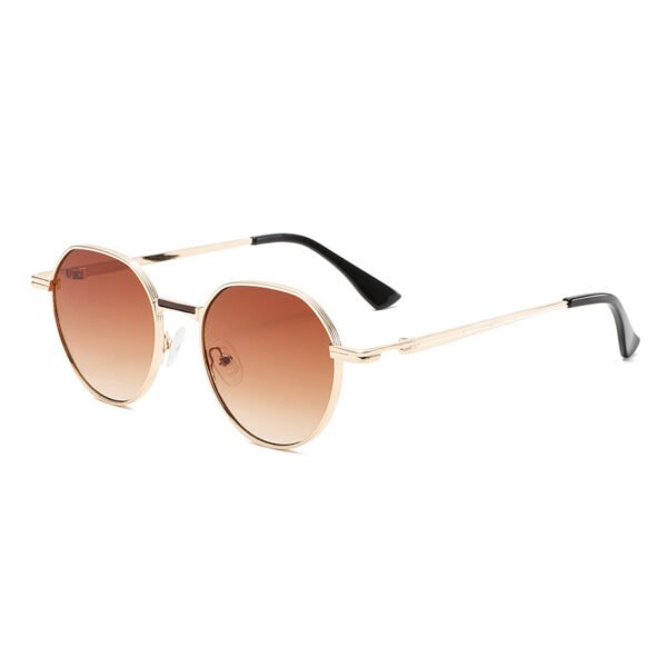 Round Metal Sunglasses UV400 Sunglasses - Image 10