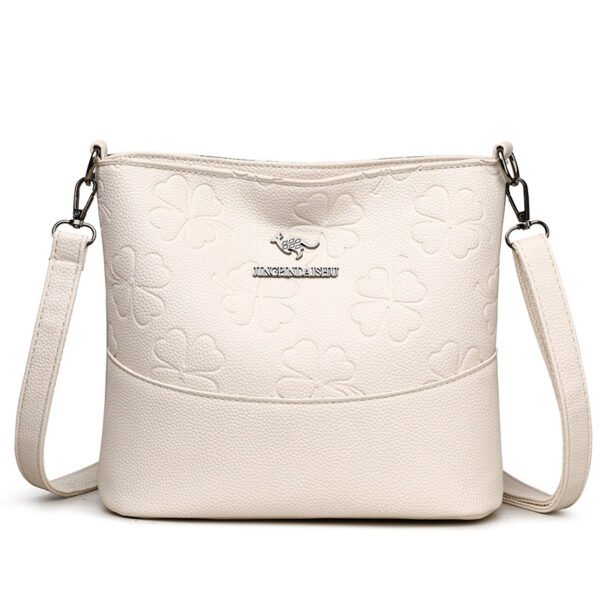Women's Multi-Layer PU Large Capacity Bucket Bag - Image 6