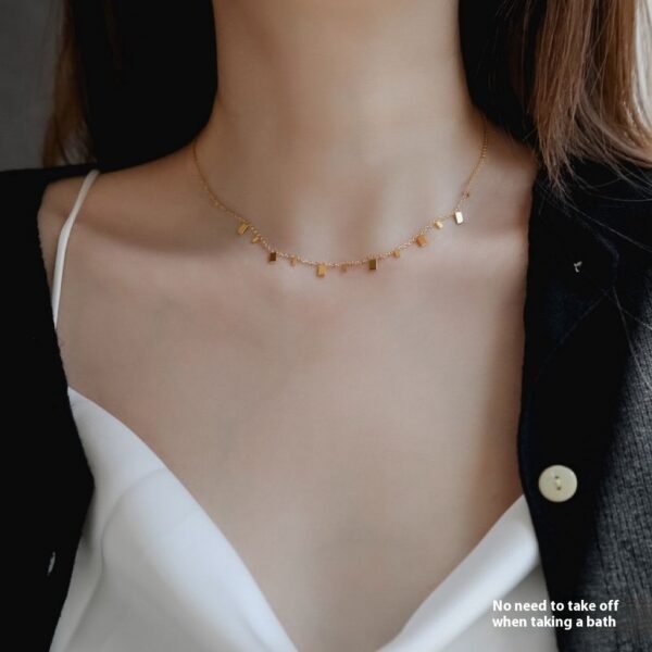 Light Luxury Minority Design Clavicle Chain - Image 6