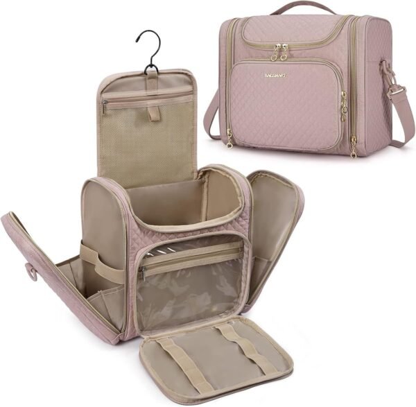 Women's Waterproof Large Capacity Plaid Travel Bag - Image 5