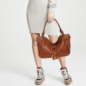 Retro Bucket Messenger Bag