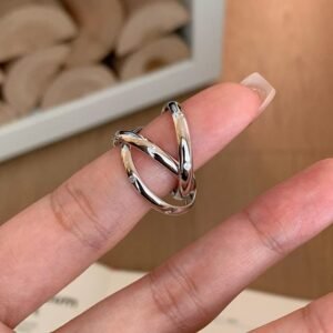 Sterling Silver Trinity Ring