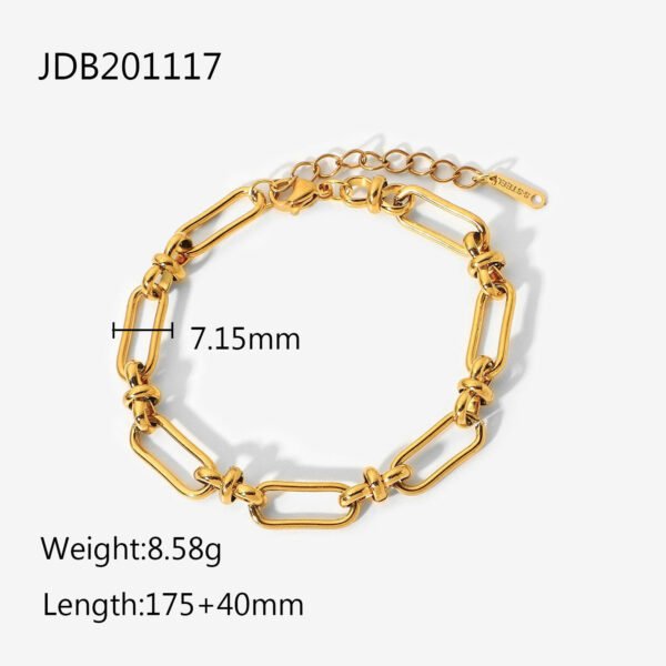 European And American Stainless Steel Bracelet For Women - Image 3
