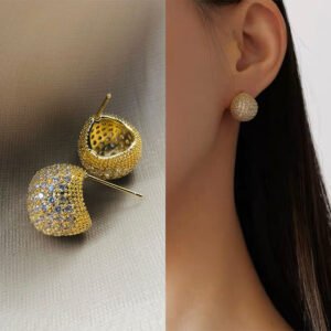Diamond Ear Clips