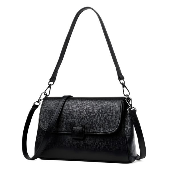 Women's Cowhide Leather All-Match Shoulder Bag - Image 4