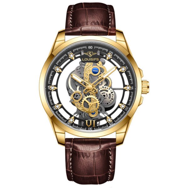 Swiss Double-sided Hollow Non-mechanical Men's Quartz - Image 3