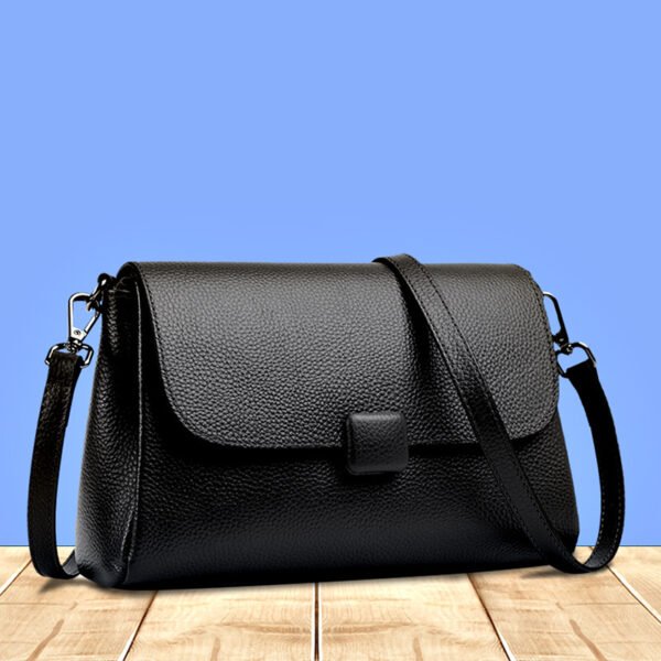Women's Cowhide Leather All-Match Shoulder Bag - Image 5