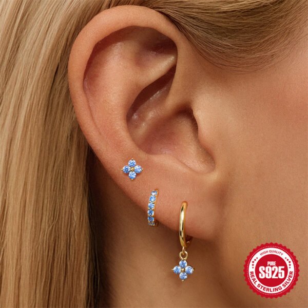 Geometric Petal Earrings