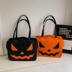 Halloween Pumpkin Messenger Bag