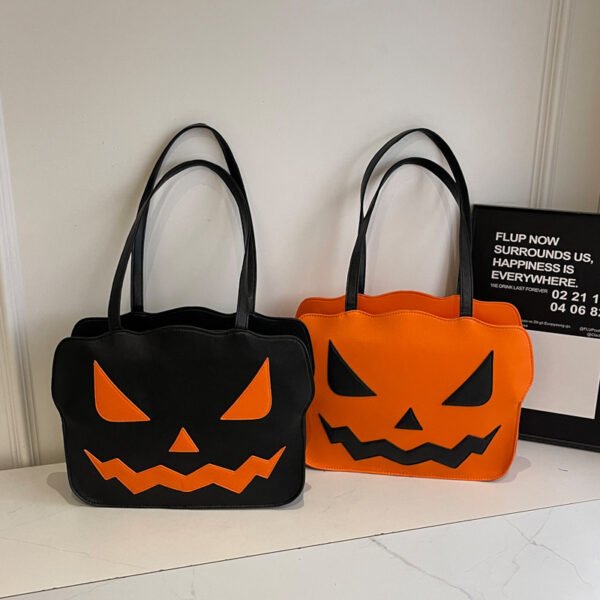 Halloween Pumpkin Messenger Bag