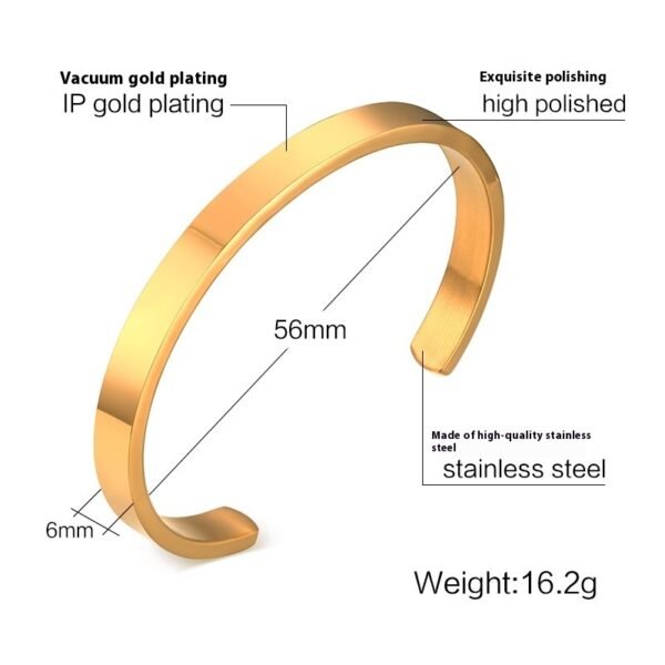 Steel Glossy Bracelet