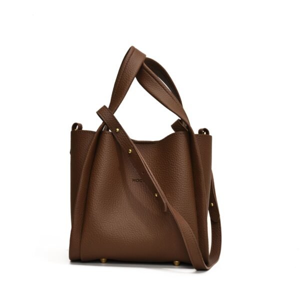 Large Capacity PU Crossbody Vegetable Basket Bag - Image 5