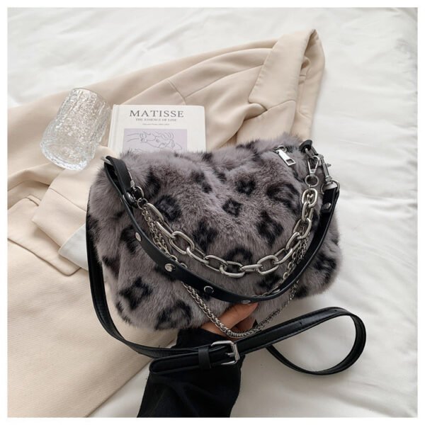 Plush Baguette Bag