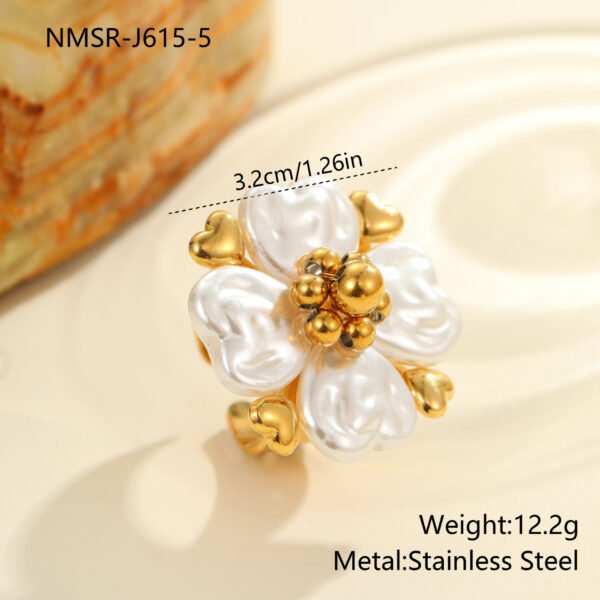 Flower Adjustable Ring