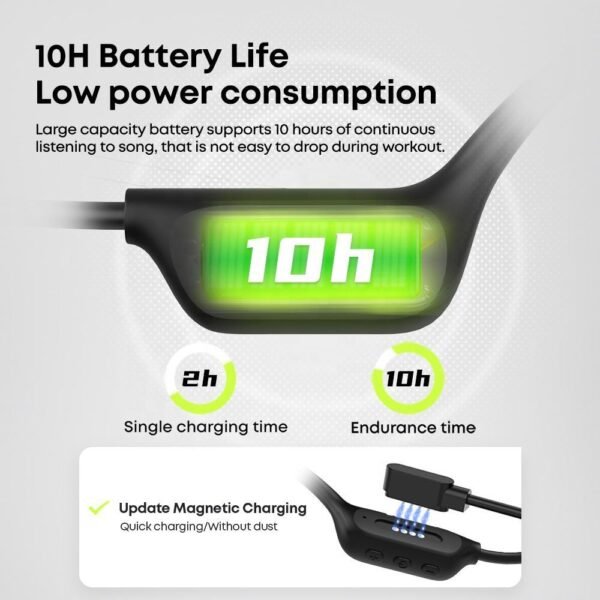 IPX8 Waterproof Headset Swimming Bluetooth Headphones With 32G TF Card Sports Wireless Earbuds Stereo Bone Conduction Earphone - Image 5